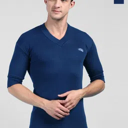 Lux Cottswool Pack Of 2 V-Neck Thermal Tops-picture-13