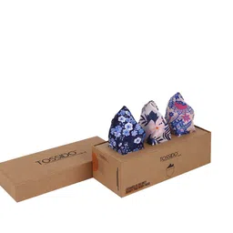 Tossido Men Pack of 3 Printed Pocket Squares-picture-42