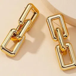 SALVE Geometric Drop Earrings-picture-23