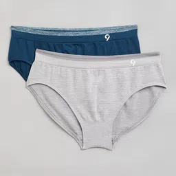 C9 AIRWEAR Girls Pack Of 2 Mid-Rise Seamless Basic Briefs-picture-15