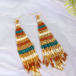 Crunchy Fashion Triangular Drop Earrings-picture-32