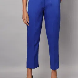 BRINNS Women Mid-Rise Relaxed Straight Leg Cropped Trousers-image-27