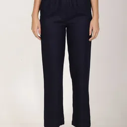 FUTURO Women Relaxed Straight Leg Trousers-image-10