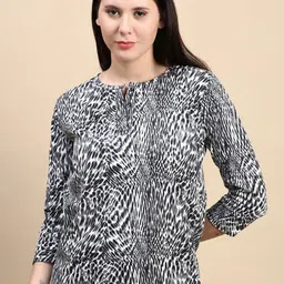 Kryptic Printed Cotton Lounge T-Shirt-picture-11