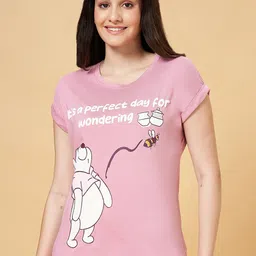 Dreamz by Pantaloons Printed Cotton Lounge T-Shirt-picture-26