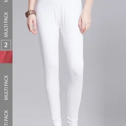 Dollar Missy Pack Of 2 Slim Fit Ankle-Length Leggings-picture-35