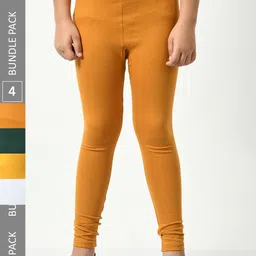 BAESD Girls Pack of 4 Ankle-Length Leggings-image-80