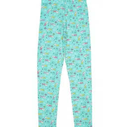 Bodycare Girls Printed Ankle-Length Cotton Leggings-picture-41