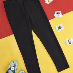 Pantaloons Junior Girls Skinny Fit Cotton Jeggings-image-11