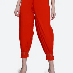 FCK-3 Women Relaxed High-Rise Pure Cotton Culottes-image-90