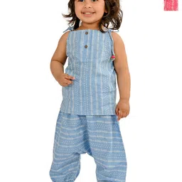 Tiny Bunnies Girls Printed Top with Trousers-picture-30