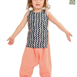 Tiny Bunnies Girls Printed Top with Trousers-picture-35
