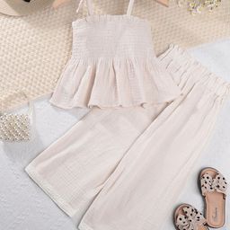 StyleCast x Revolte Girls Sleeveless Pure Cotton Top With Trouser-picture-22