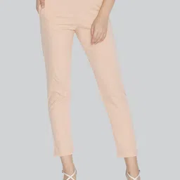 LYRA Women Pencil Easy Wash Slim Fit Cotton Trousers-image-73