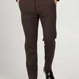 Muffynn Men Relaxed Straight Fit Mid-Rise Trousers-picture-30