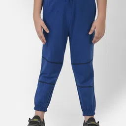 Cub McPaws Boys Blue Solid Joggers-picture-29