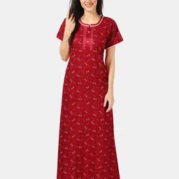 Be You Printed Maxi Nightdress image 1
