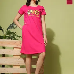 9shines Label Printed Nightdress-picture-43