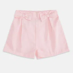 Pantaloons Baby Girls Pink Shorts image 1