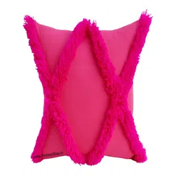 THROWPILLOW Magenta Square Cushion Cover-picture-10