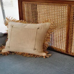 THROWPILLOW Off White Square Cushion Covers-picture-37
