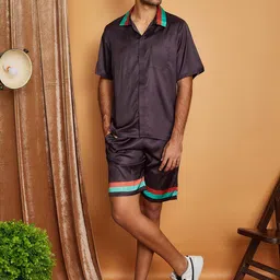 CLUBHAVANA Men High-Rise Shorts-image-18