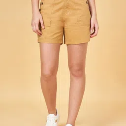 Honey by Pantaloons Women High-Rise Shorts-picture-13