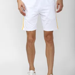 Peter England Men White Shorts-picture-24