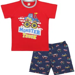 Clothe Funn Boys Printed T-shirt with Shorts-picture-18
