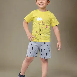 Toonyport Boys Printed T-shirt with Shorts-picture-27