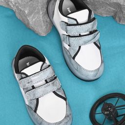 BAESD Kids Colourblocked Water Repellent Upper Comfort Insole Sneakers With LED Lights-picture-32