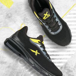 VECTOR X Unisex Textured Lace-Up Running Shoes-picture-3