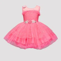 The Magic Wand Girl Embellished Sleeveless Fit & Flare Dress-picture-36