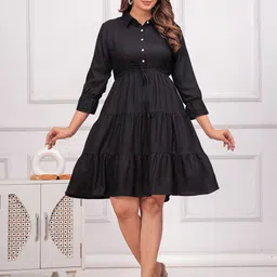 NNAVDHA Women Fit & Flare Dress-picture-39