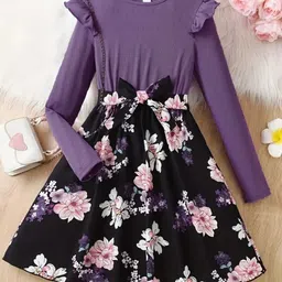 BAESD Floral Print Fit & Flare Dress-picture-14