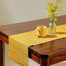 Fabindia Brown Solid Table Runners-picture-37