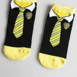 EL REGALO Unisex Kids Yellow Socks-image-14