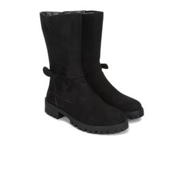 yoho Women High Top Knotted Detail Platform-Heeled Regular Boots-picture-28