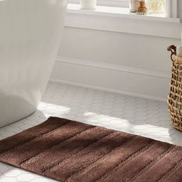 MASPAR Color Art Outline Brown 1800 GSM Cotton Medium Bath Rugs-picture-10