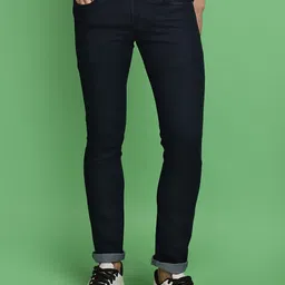 V-Mart Men Slim Fit Mid-Rise Clean Look Cotton Jeans-picture-34