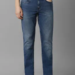 Louis Philippe Jeans Men Slim Fit Heavy Fade Jeans-image-94