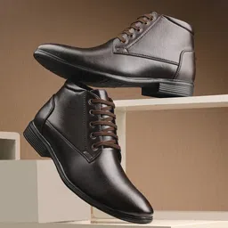 Mactree Men Mid-Top Work Regular Boots-picture-22