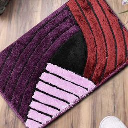 Gallery99  Purple & Red Self-Design Doormats-picture-26