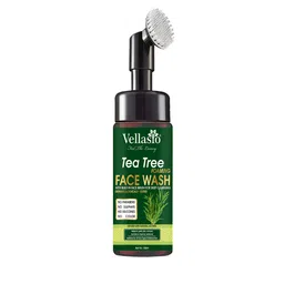 Vellasio Tea Tree Acne Control Foaming Face wash With Silicon Face Massage Brush 150ml-picture-23