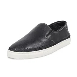 Hidesign Men Vancouver Leather Slip-On Sneakers-picture-27