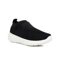London Rag Women Woven Design Comfort Insole Mesh Contrast Sole Slip-On Sneakers-picture-31