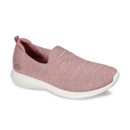 Skechers Women Purple Woven Design Slip-On Sneakers-picture-11