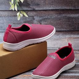 ASIAN Women Pink Slip-On Sneakers-picture-12