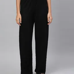 AURELIA Women Regular Fit Mid-Rise Trousers-image-9