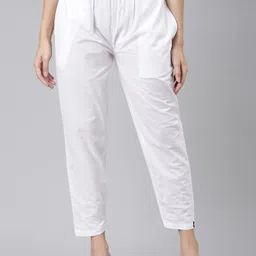 TWIN BIRDS Women Pure Cotton Trousers-picture-38